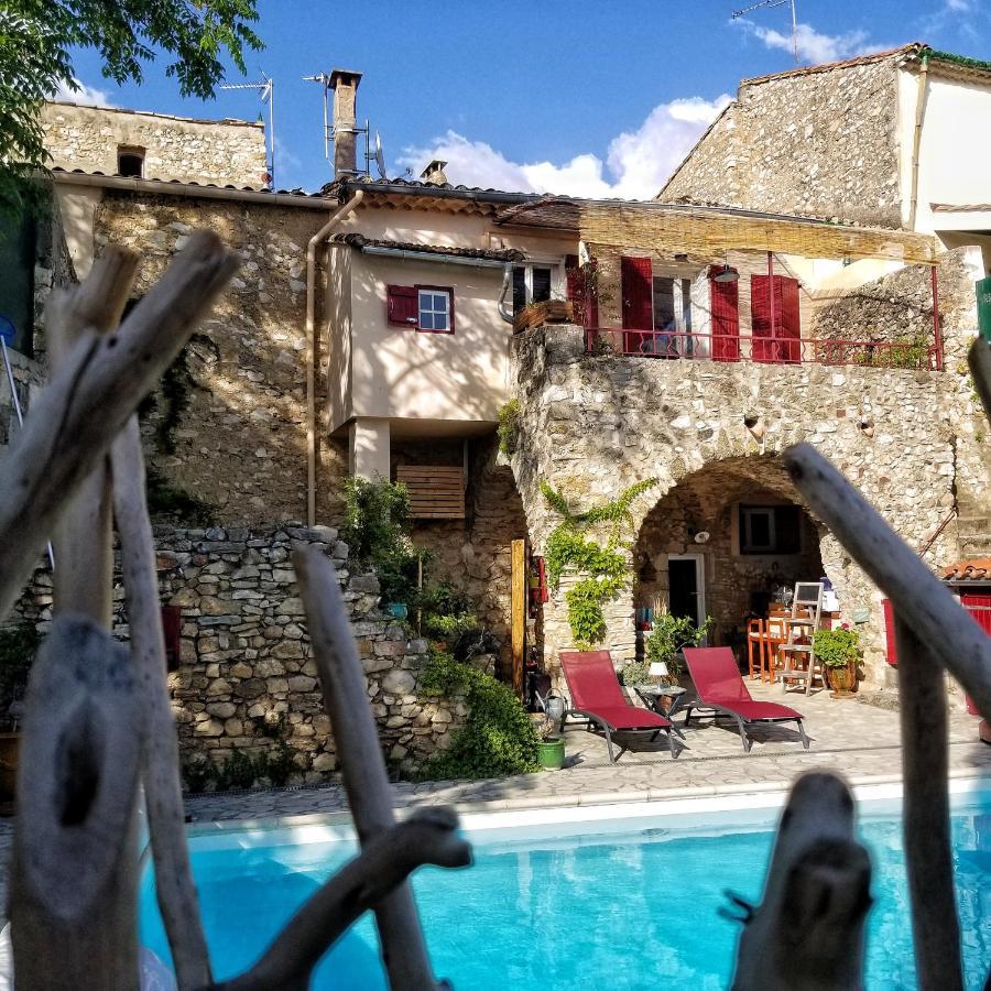 La Dolce Vita - Studio Dans Propriete Avec Piscine Montpeyroux  Zewnętrze zdjęcie